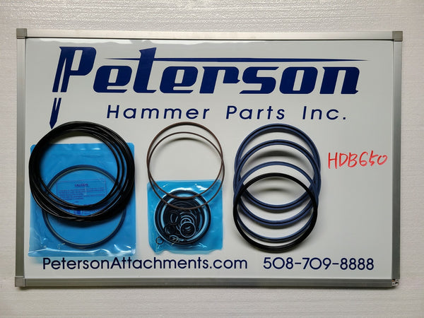 HYUNDAI HDB650 DAEMO B650 HYDRAULIC BREAKER HAMMER SEAL KIT