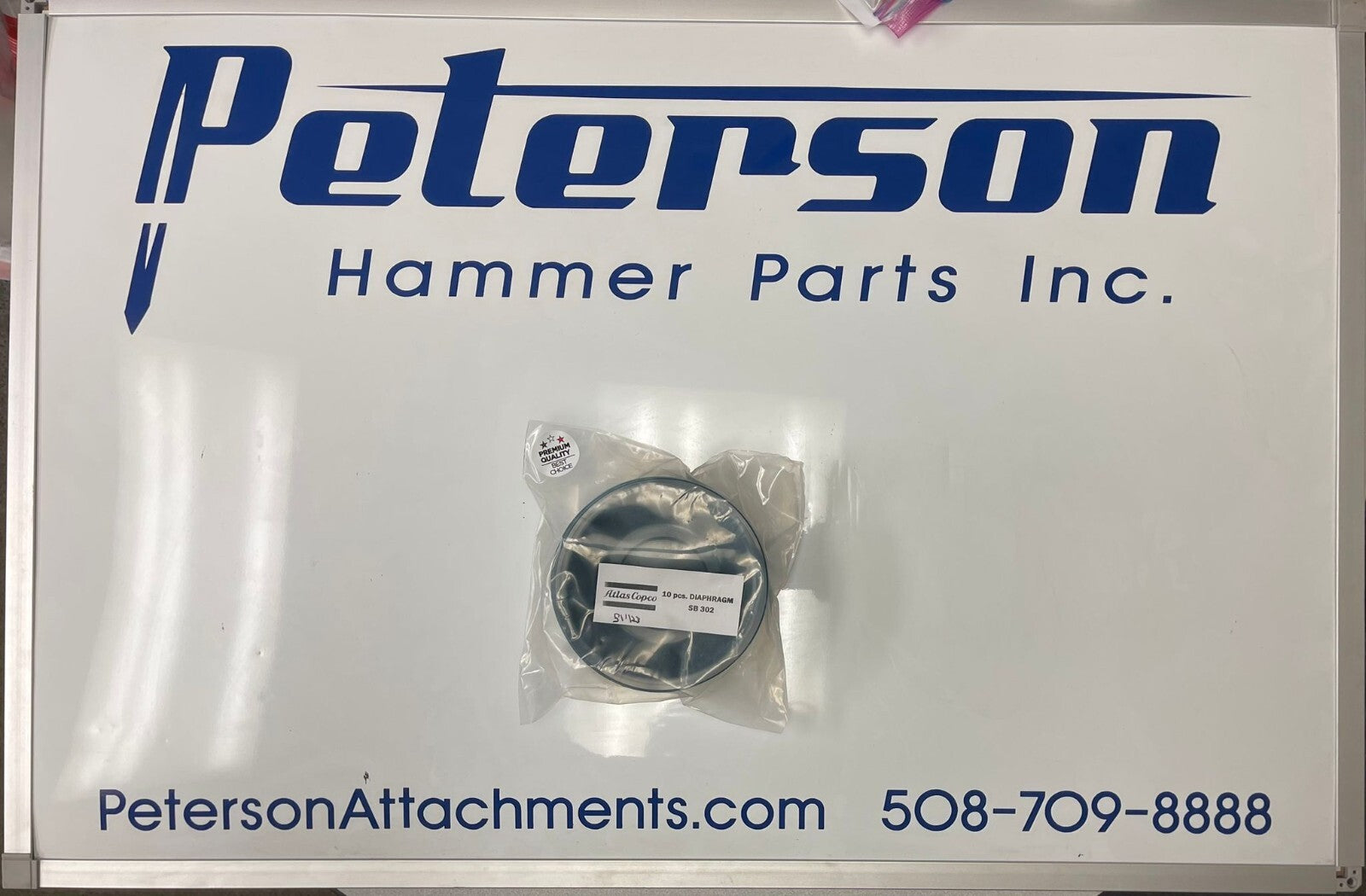 EPIROC ATLAS COPCO SB302 SBU340 SBC410 HYDRAULIC HAMMER BREAKER DIAPHRAGM