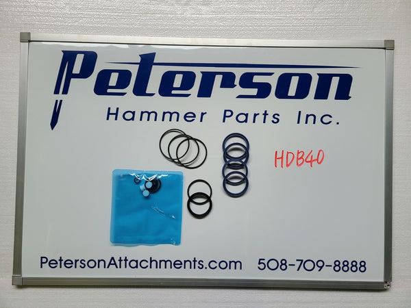 HYUNDAI HDB40 DAEMO B40 HYDRAULIC BREAKER HAMMER SEAL KIT