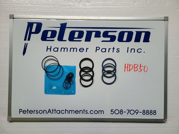 HYUNDAI HDB50 DAEMO B50 HYDRAULIC BREAKER HAMMER SEAL KIT