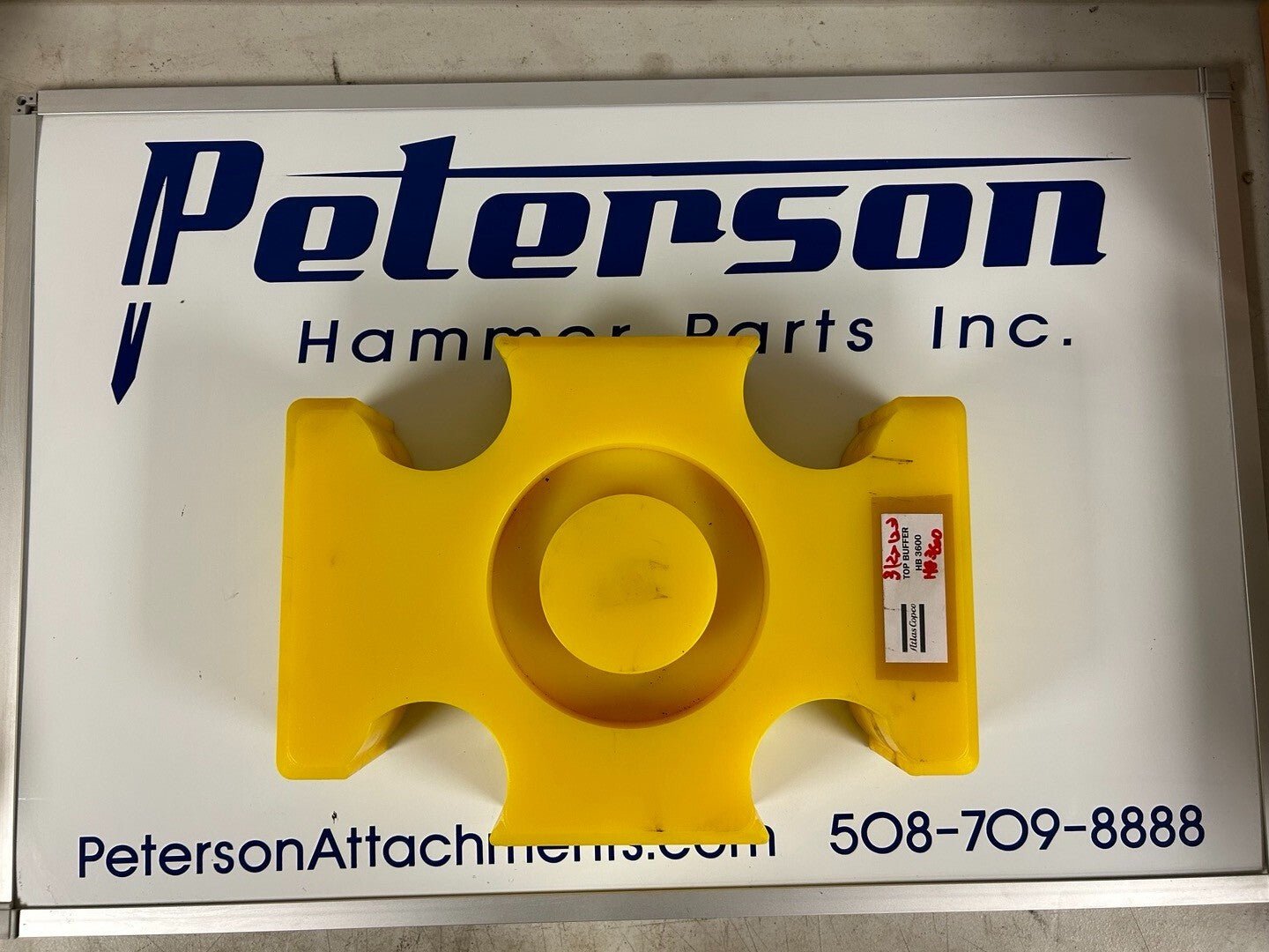 ATLAS COPCO EPIROC HB3600 HB3000 TOP BUFFER UPPER SHOCK ABSORBER PN 3361847635 - Peterson Attachments