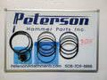 D&A 360V CAL 8000C HYDRAULIC BREAKER HAMMER SEAL KIT View 1