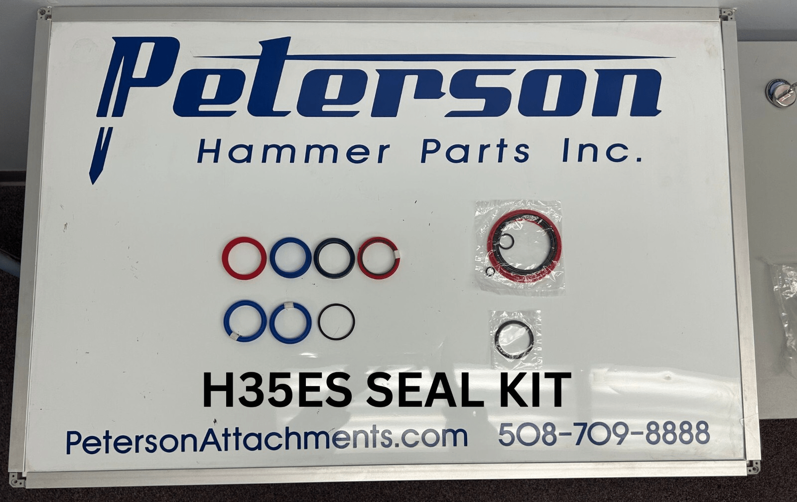 CAT H35ES HYDRAULIC BREAKER HAMMER SEAL KIT - Peterson Attachments