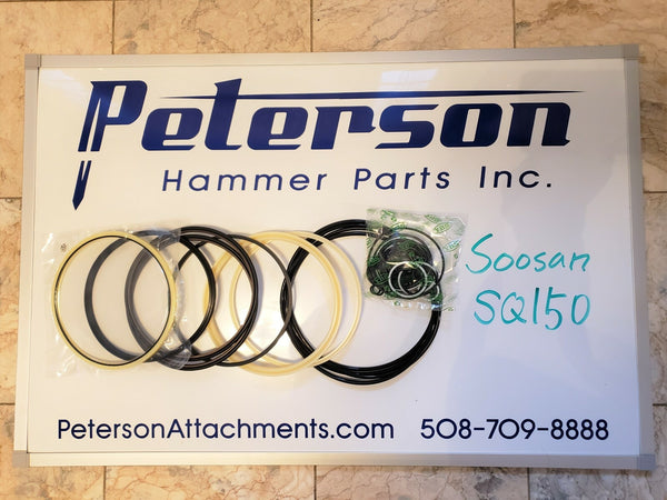 Soosan SQ150 BREAKER HAMMER SEAL KIT