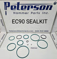 EPIROC ATLAS COPCO EC90 HYDRAULIC BREAKER HAMMER SEAL KIT View 1
