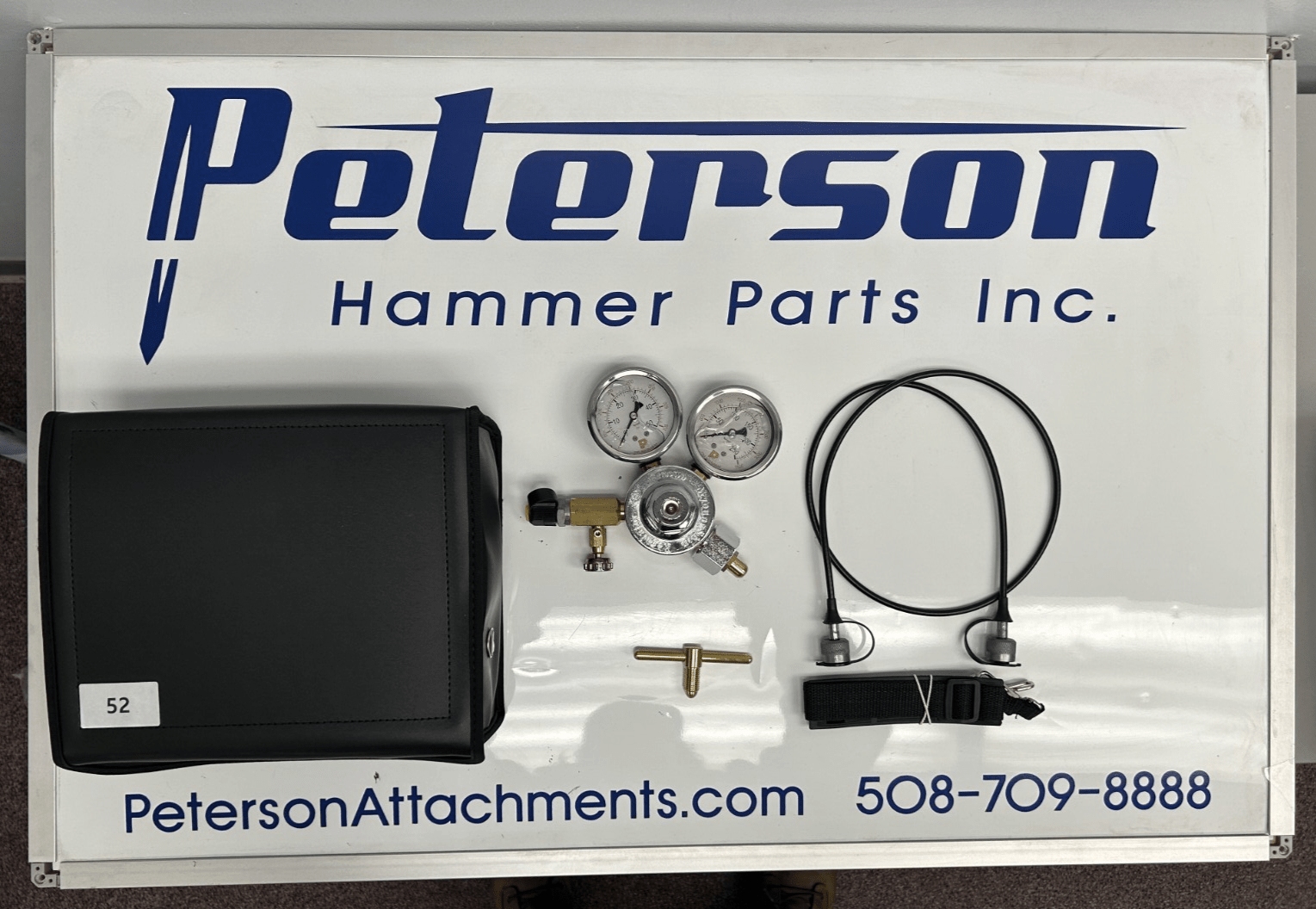 GAS CHARGING KIT(52) FOR EVERDIGM MAGNUM HYDRAULIC HAMMER BREAKER - Peterson Attachments