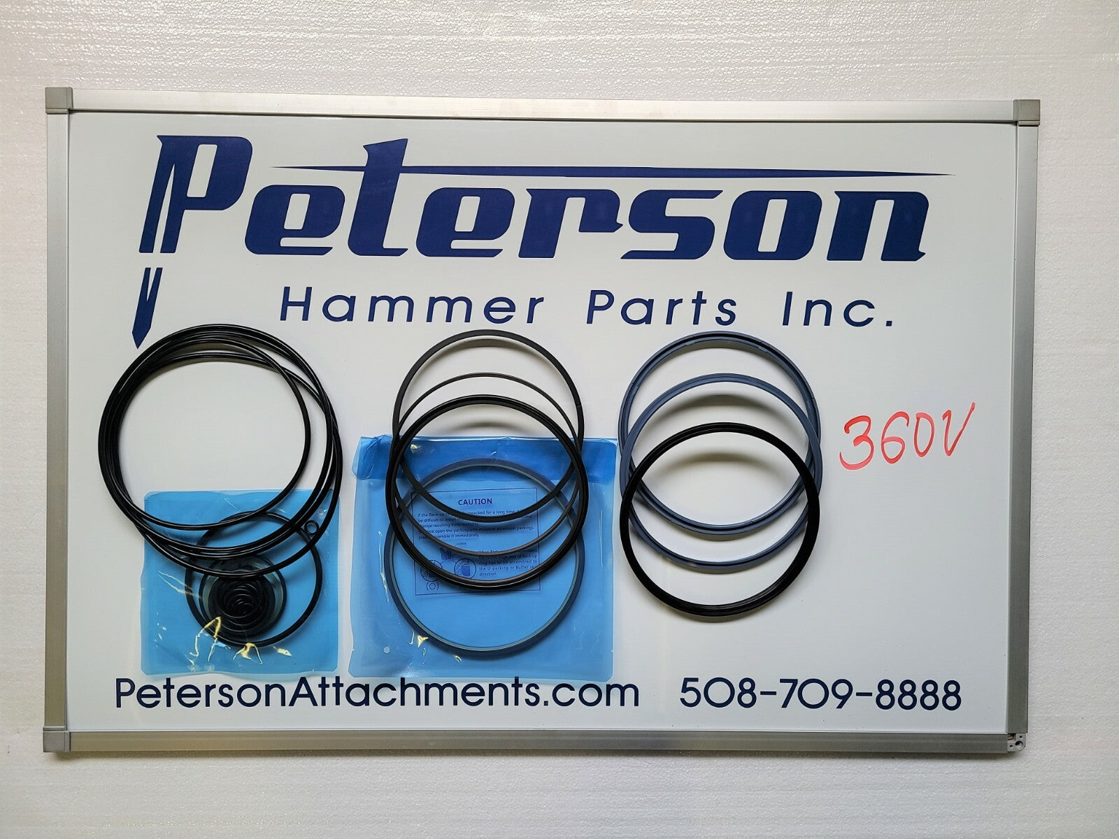 D&A 360V CAL 8000C HYDRAULIC BREAKER HAMMER SEAL KIT