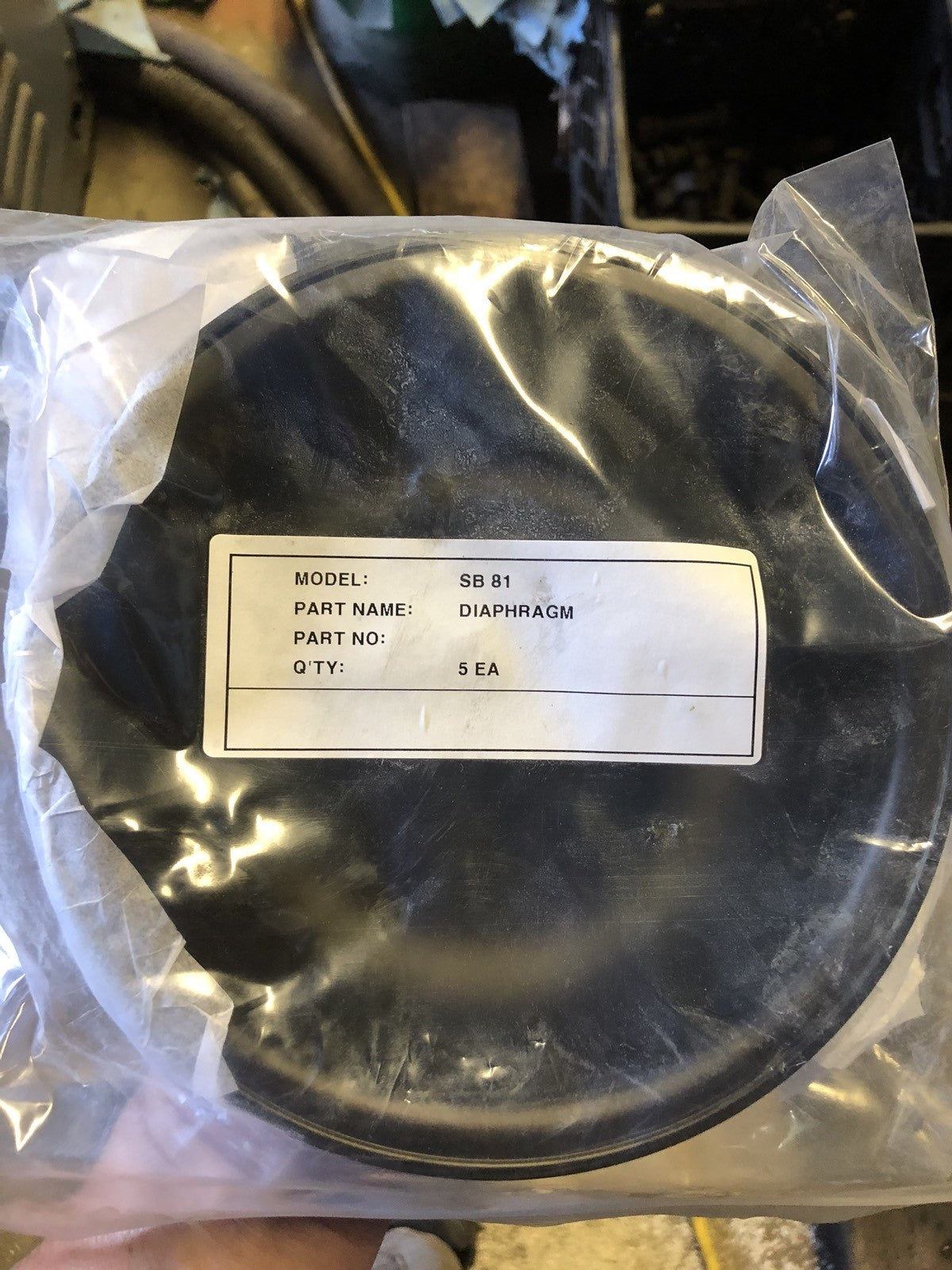 Stanley MB50EX MB60 EX Soosan SB81 SB100 BREAKER HAMMER Diaphragm Bladder