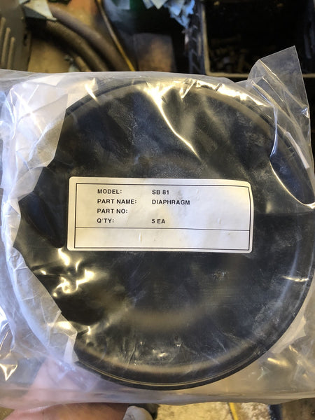 Stanley MB50EX MB60 EX Soosan SB81 SB100 BREAKER HAMMER Diaphragm Bladder