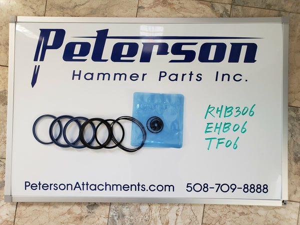 Magnum Everdigm Tyfos RHB306 EHB06 TF06 HYDRAULIC BREAKER HAMMER SEAL KIT