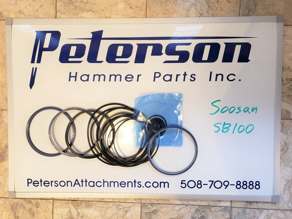 Stanley MB60EX Soosan SB100 BREAKER HAMMER SEAL KIT