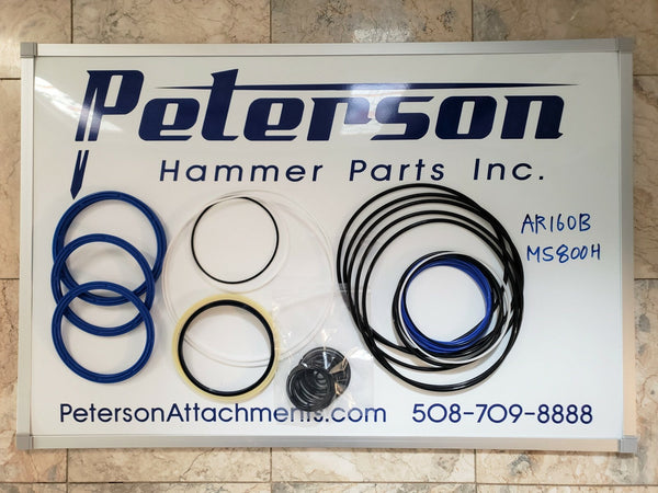 ALLIED AR160 MSB MS800H HYDRAULIC BREAKER HAMMER SEAL KIT