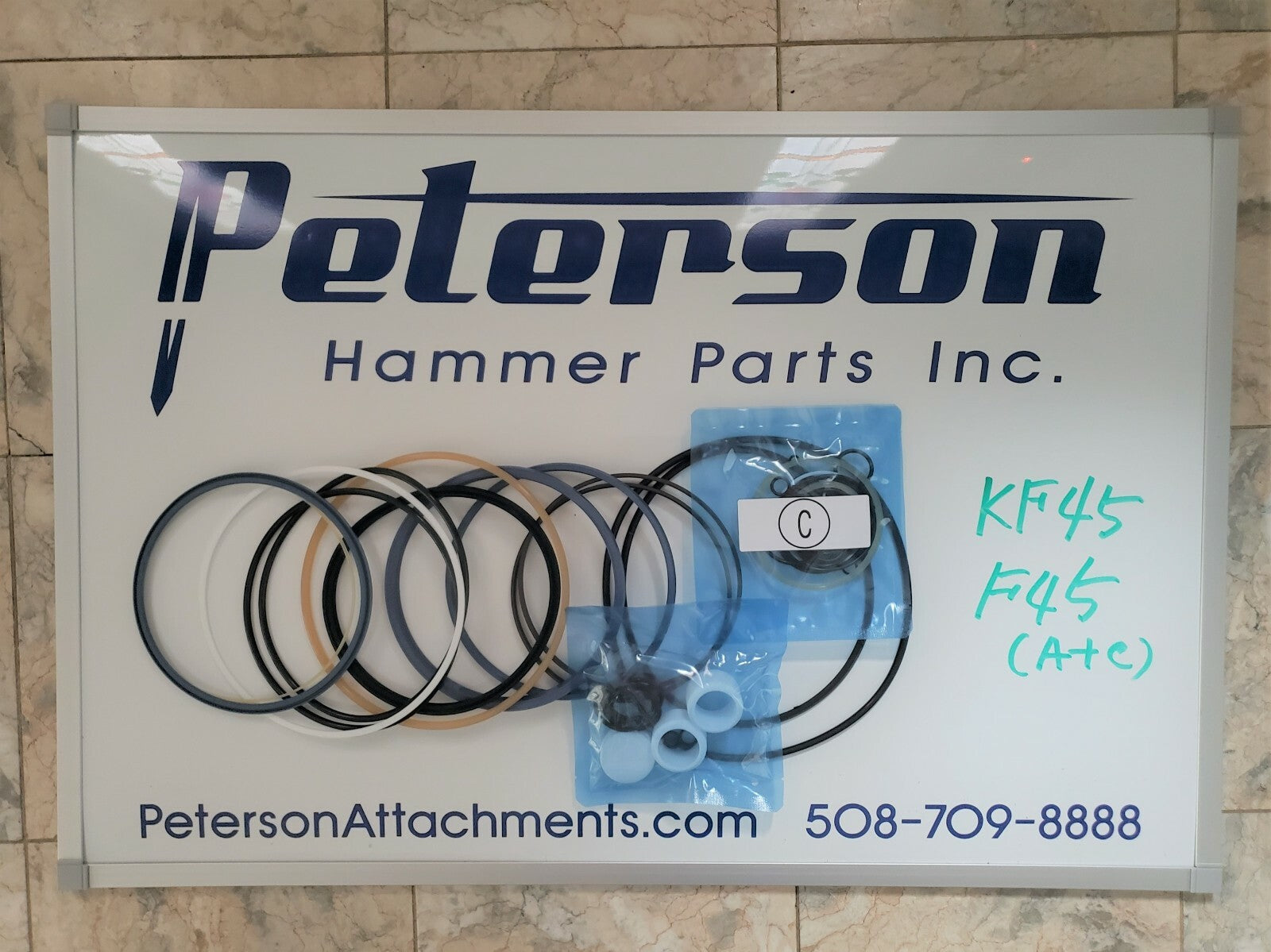 KF45 F45 HYDRAULIC BREAKER HAMMER SEAL KIT(A+C) TO FIT KENT FRD FURUKAWA