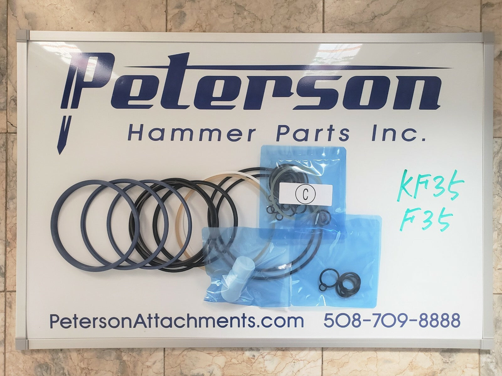 KF35 F35 HYDRAULIC BREAKER HAMMER SEAL KIT TO FIT KENT FRD FURUKAWA