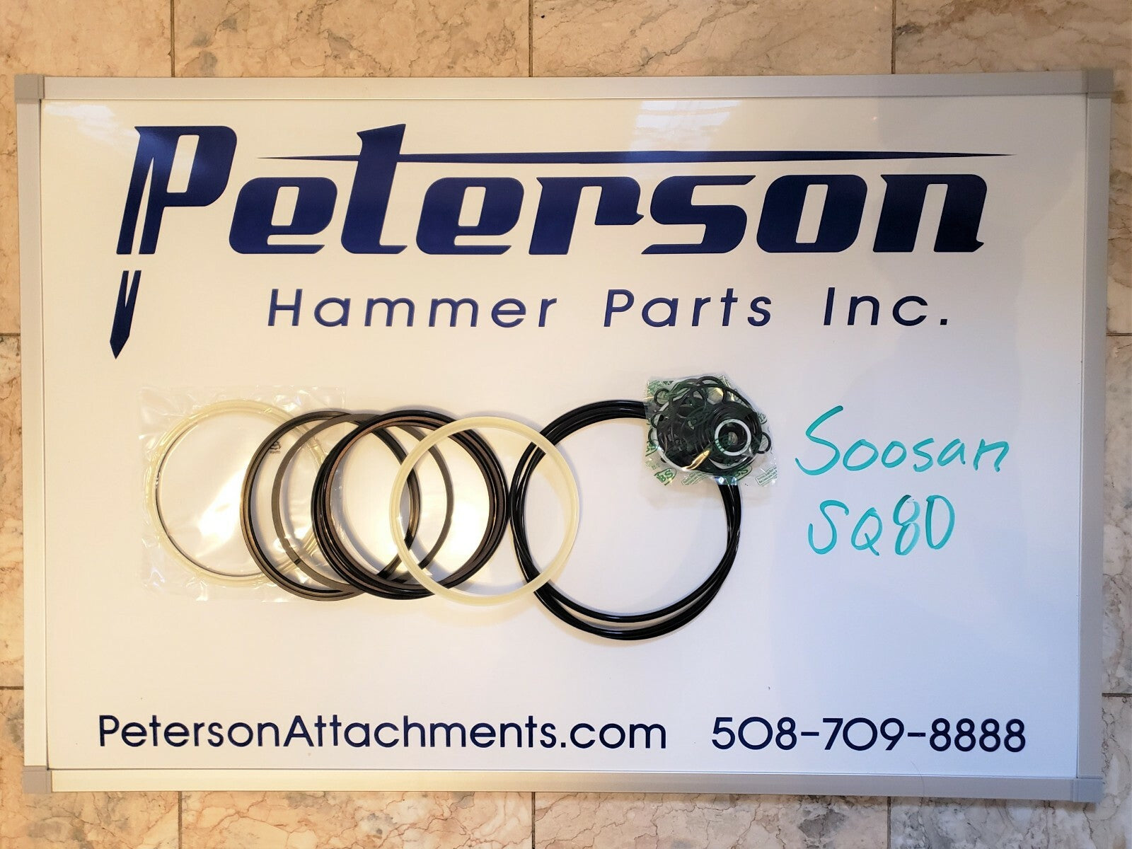 SOOSAN SQ80 BREAKER HAMMER SEAL KIT