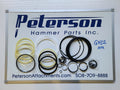 NPK GH12 HYDRAULIC BREAKER HAMMER SEAL KIT W/WHITE RINGS View 1