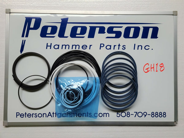 NPK GH18 HYDRAULIC BREAKER HAMMER SEAL KIT