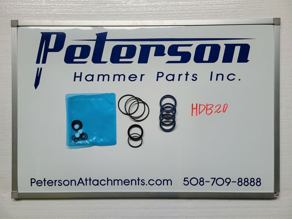 HYUNDAI HDB20 DAEMO B20 HYDRAULIC BREAKER HAMMER SEAL KIT