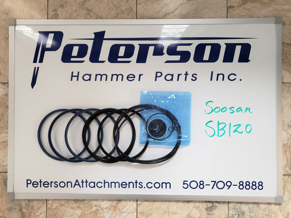 SOOSAN SB120 BREAKER HAMMER SEAL KIT