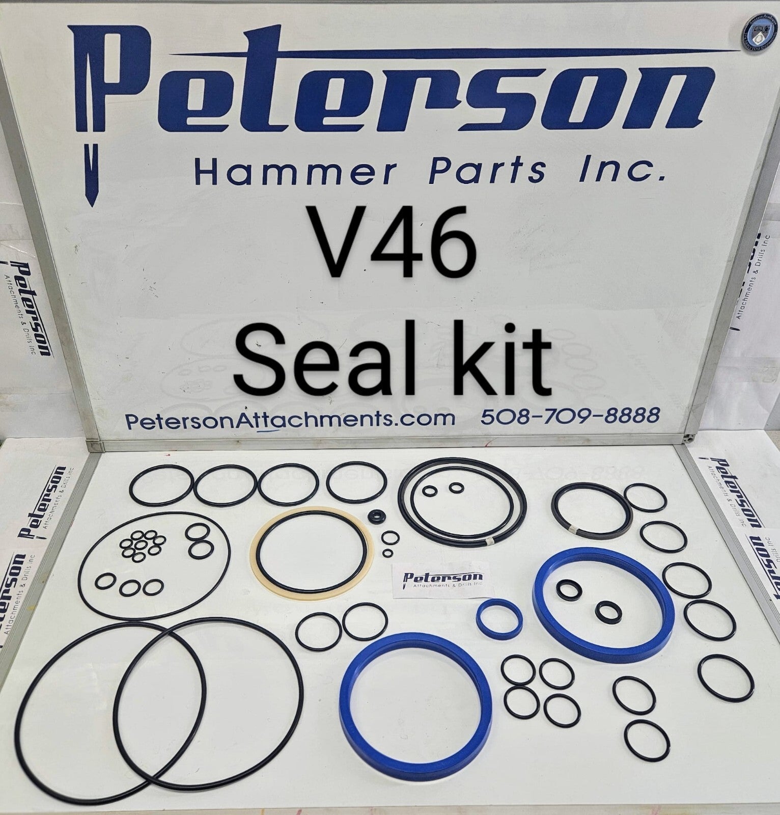 TRAMAC MONTABERT BRV46 V46 HYDRAULIC BREAKER HAMMER SEAL KIT