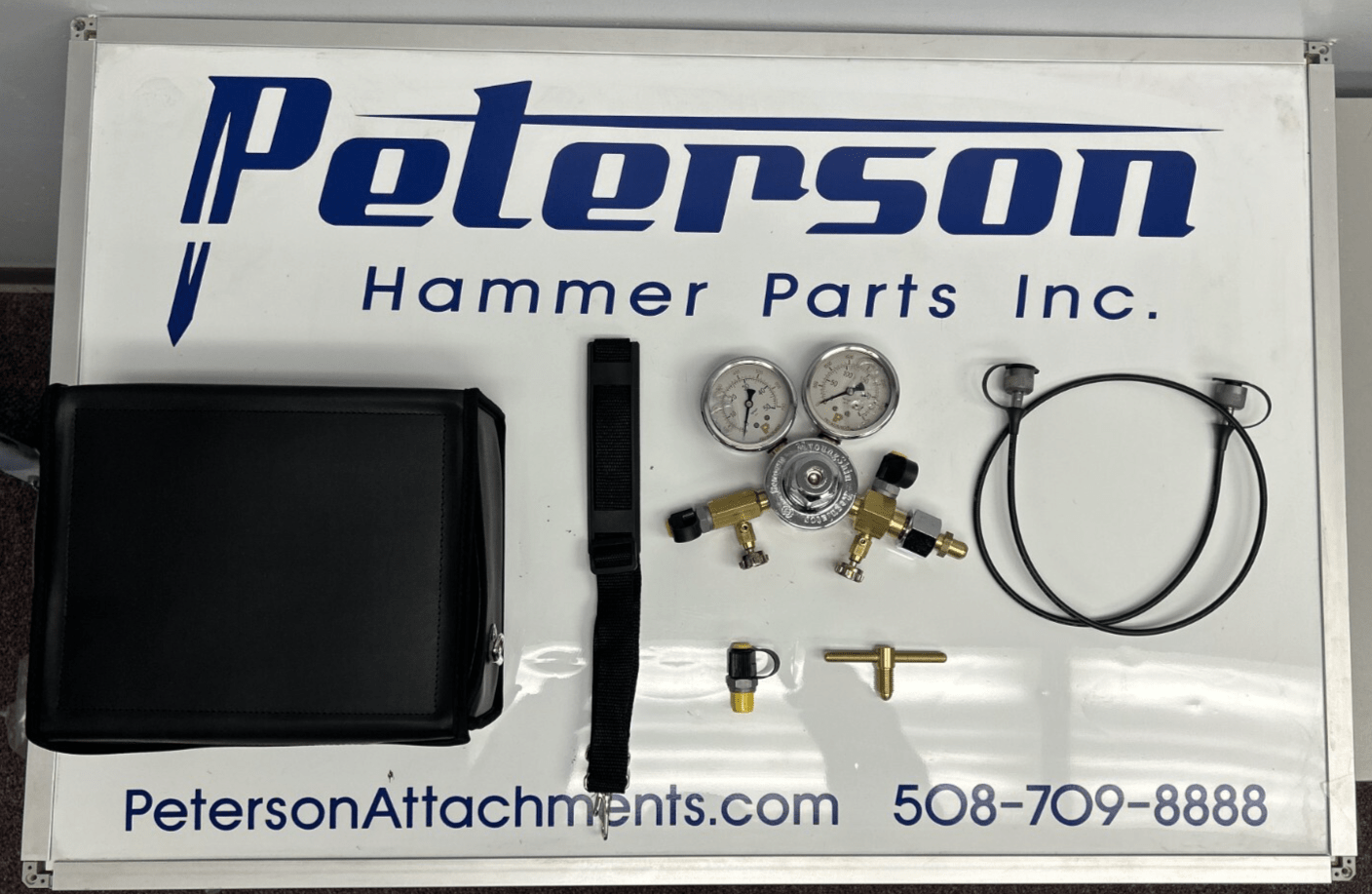 GAS CHARGING KIT(54) FOR EVERDIGM MAGNUM HYDRAULIC HAMMER BREAKER - Peterson Attachments