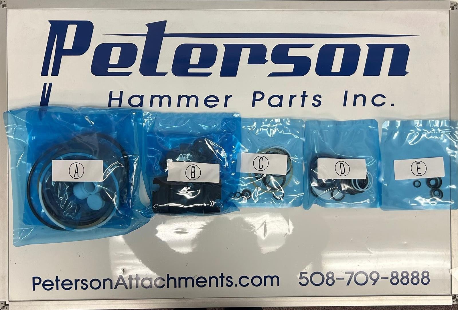 KF19 F19 HYDRAULIC BREAKER HAMMER SEAL KIT(A~E) TO FIT KENT FRD FURUKAWA