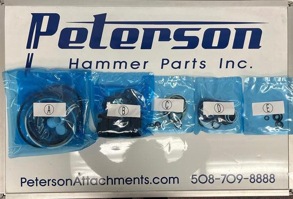 KF19 F19 HYDRAULIC BREAKER HAMMER SEAL KIT(A~E) TO FIT KENT FRD FURUKAWA