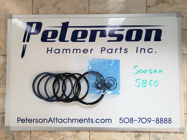Stanley MB40EX Soosan SB60 BREAKER HAMMER SEAL KIT