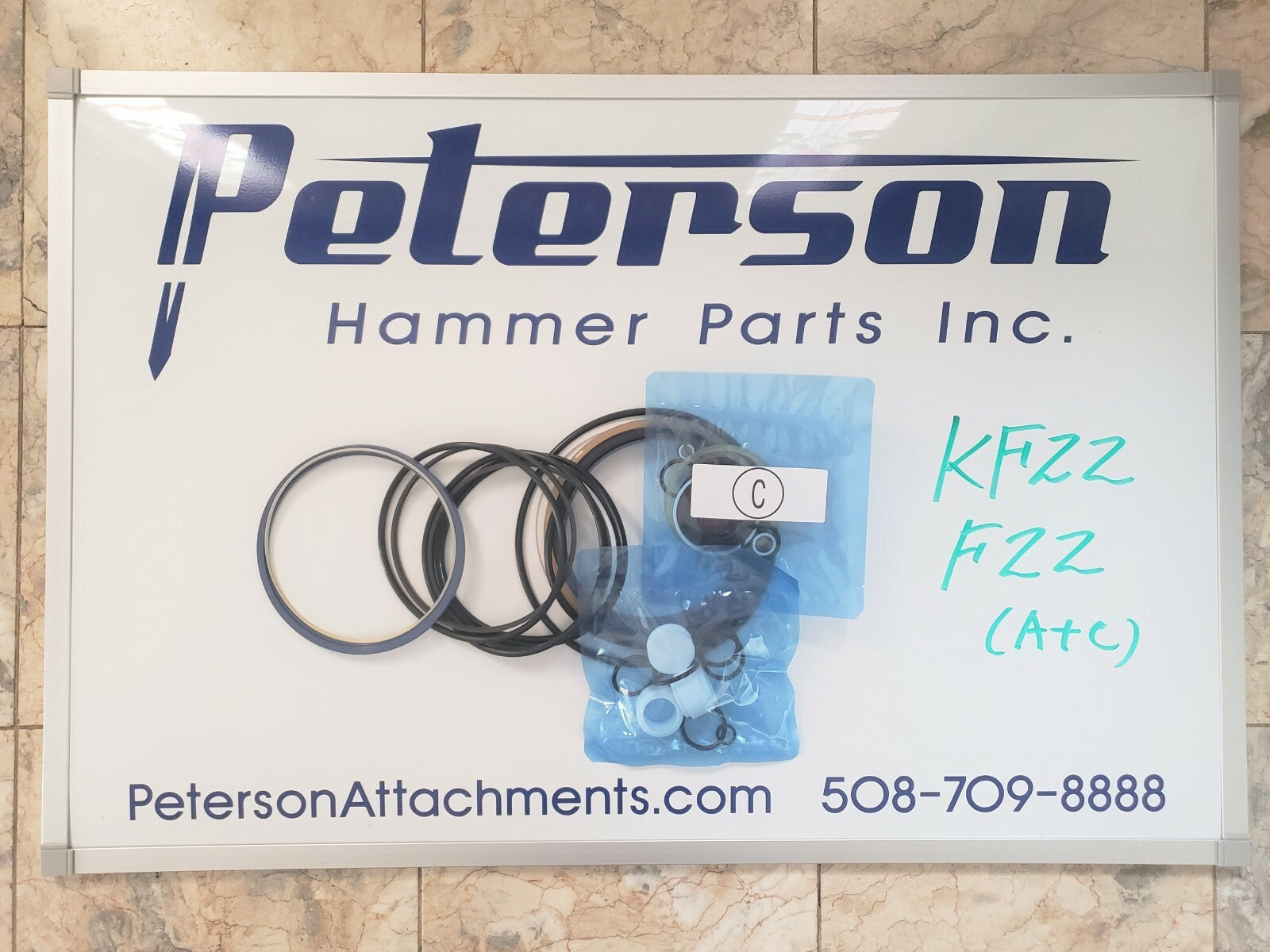KF22 F22 HYDRAULIC BREAKER HAMMER SEAL KIT(A+C) TO FIT KENT FRD FURUKAWA