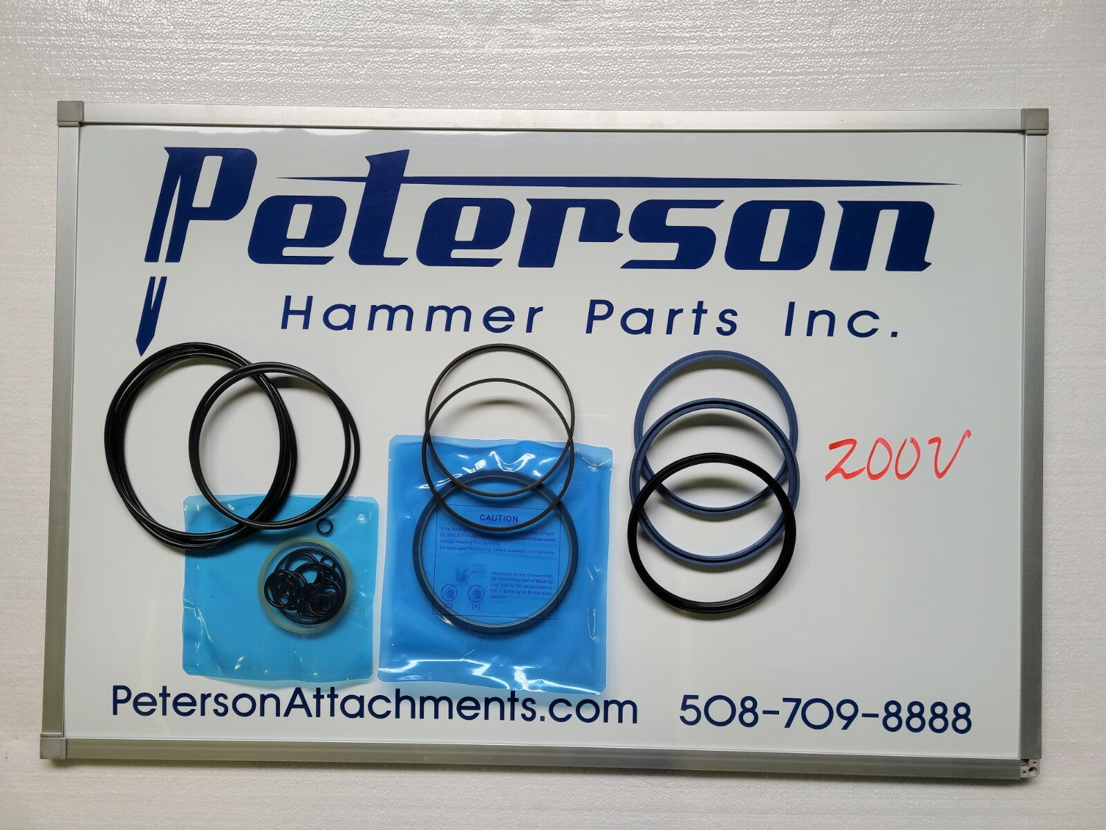 D&A 200V CAL 4500C HYDRAULIC BREAKER HAMMER SEAL KIT