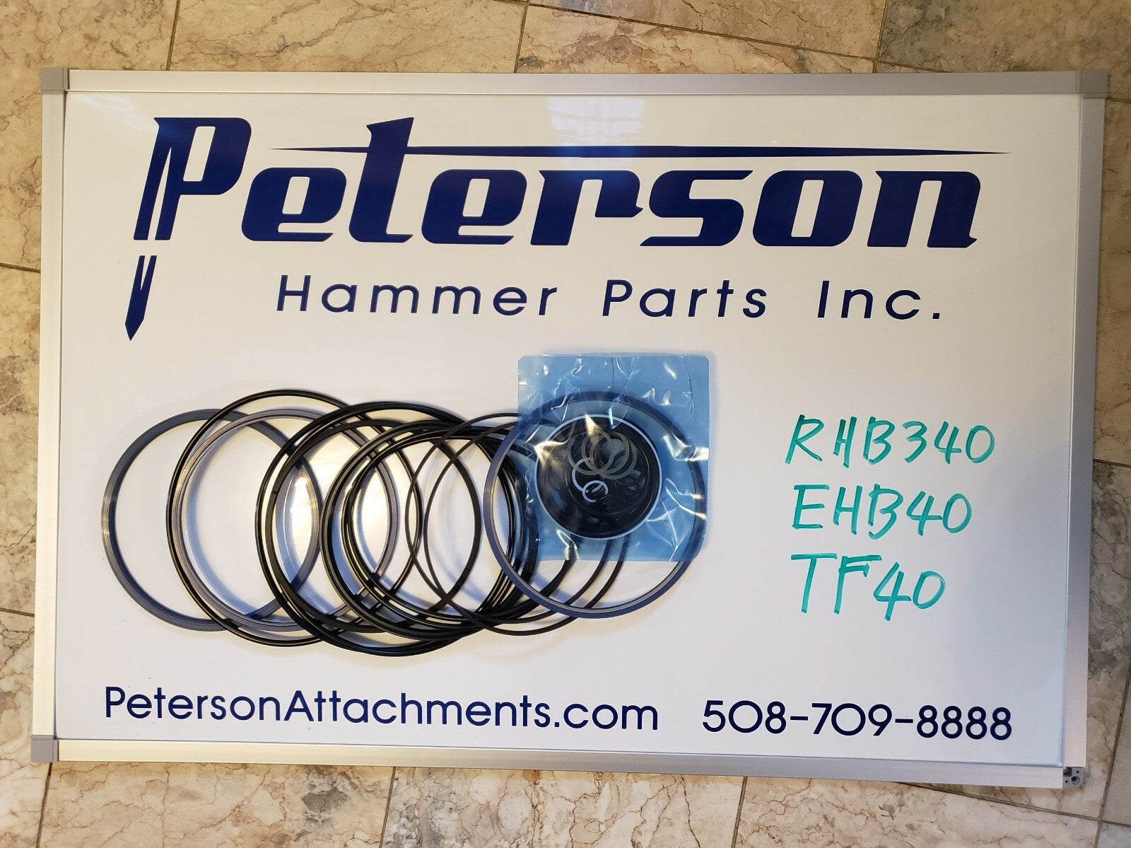 Magnum Everdigm Tyfos RHB340 EHB40 TF40 seal kit Hammer Breaker