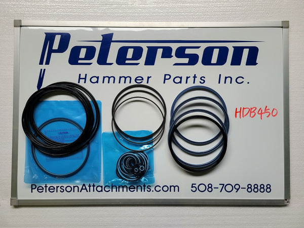HYUNDAI HDB450 DAEMO B450 HYDRAULIC BREAKER HAMMER SEAL KIT