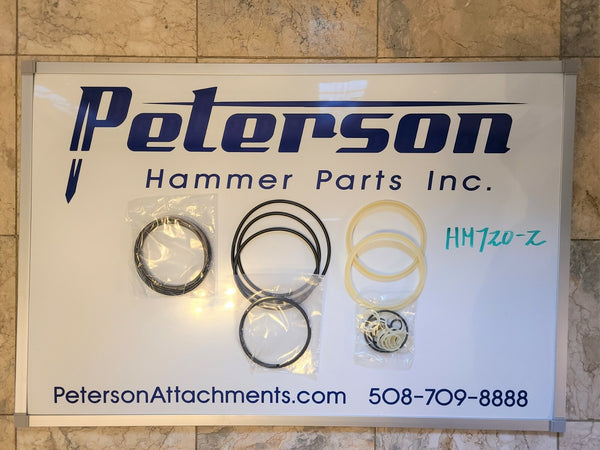Krupp HM720-2 720CS Chicago Pnewmatic CP1150 HYDRAULIC BREAKER HAMMER SEAL KIT