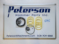 NPK GH6 HYDRAULIC BREAKER HAMMER SEAL KIT W/WHITE RINGS View 1