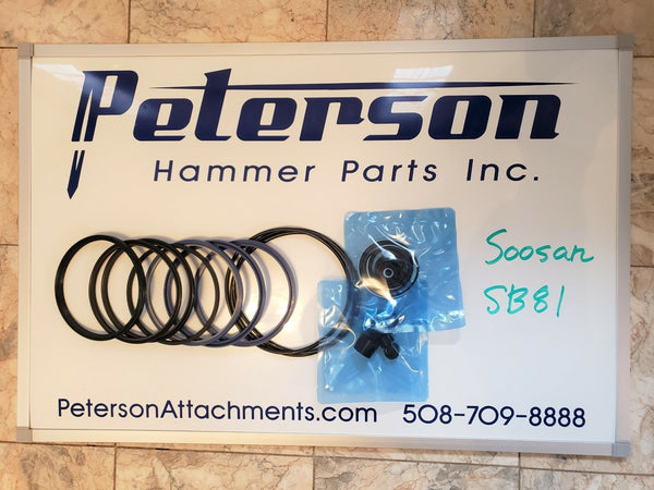 Stanley MB50EX Soosan SB81 BREAKER HAMMER SEAL KIT