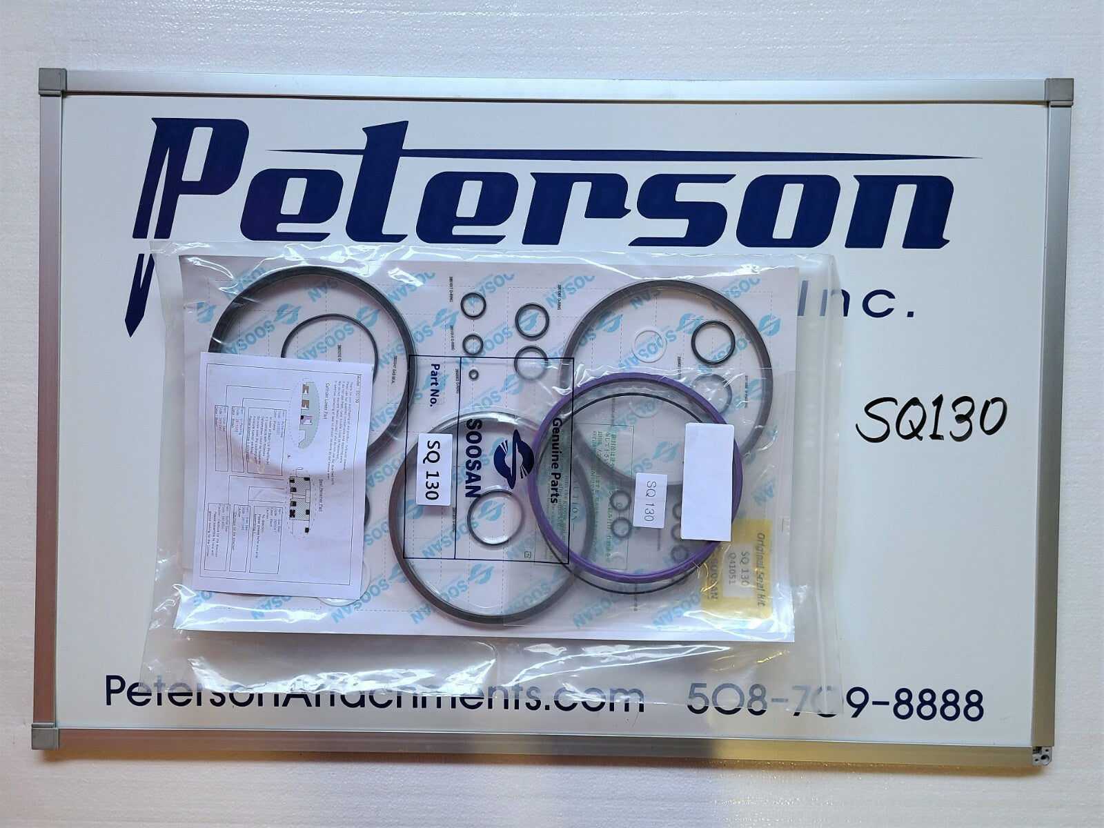 SOOSAN SQ130 BREAKER HAMMER SEAL KIT