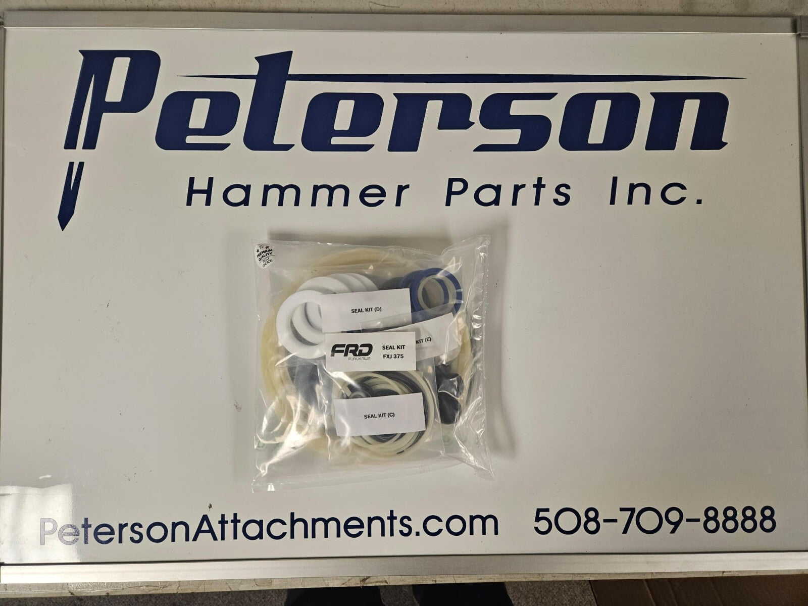 KENT FRD FURUKAWA FXJ375 (A+B+C+D+E) HYDRAULIC BREAKER HAMMER SEAL KIT