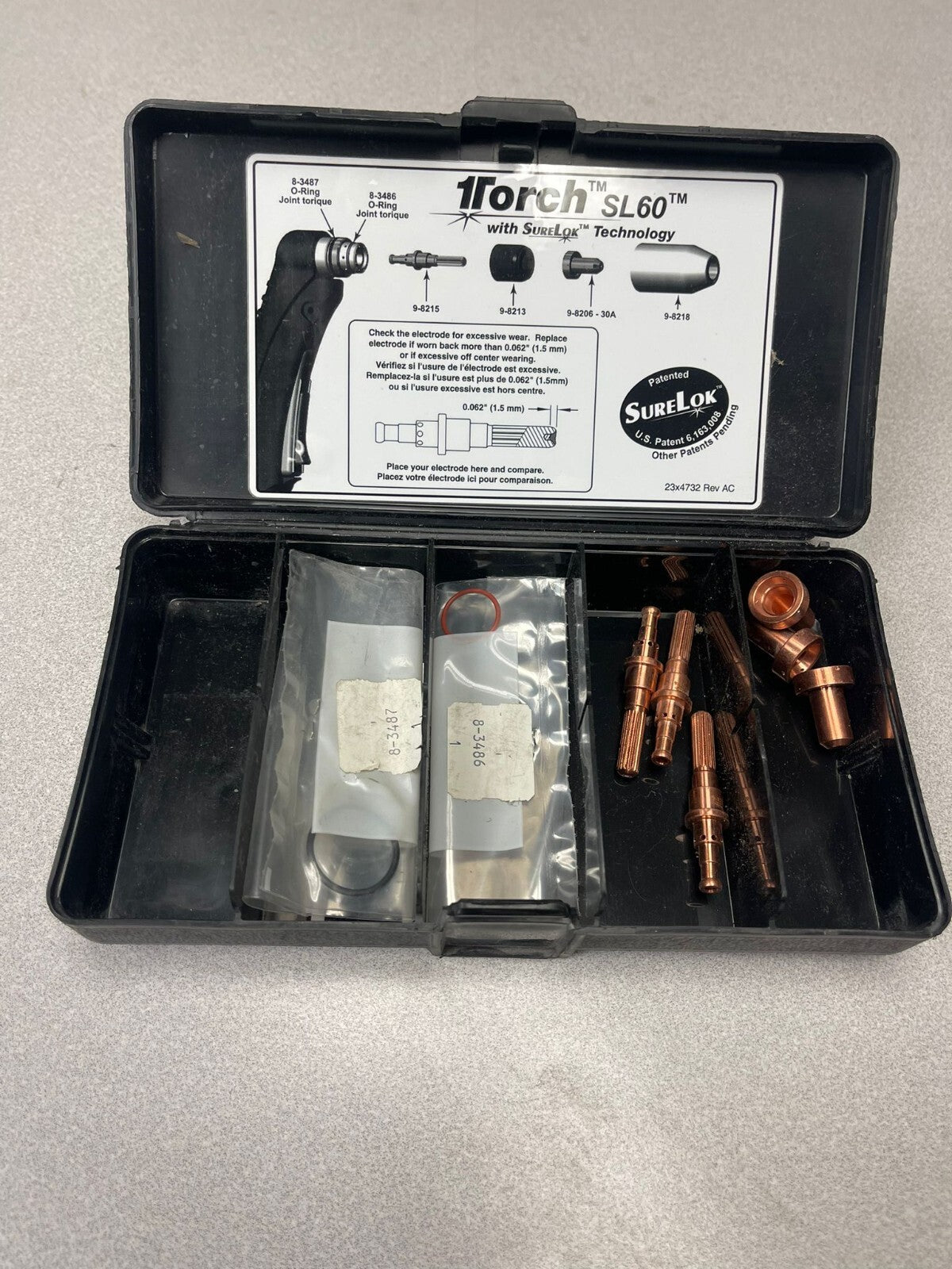 1 TORCH SURELOK SL60 TORCH KIT - Peterson Attachments