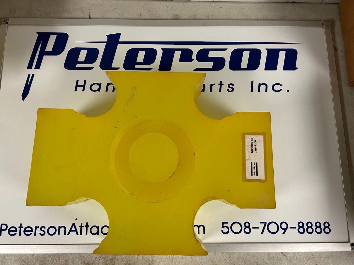 ATLAS COPCO EPIROC HB4200 TOP BUFFER UPPER SHOCK ABSORBER PN 3361356789 - Peterson Attachments