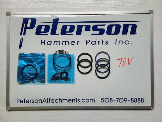 D&A 70V CAL 1000C HYDRAULIC BREAKER HAMMER SEAL KIT