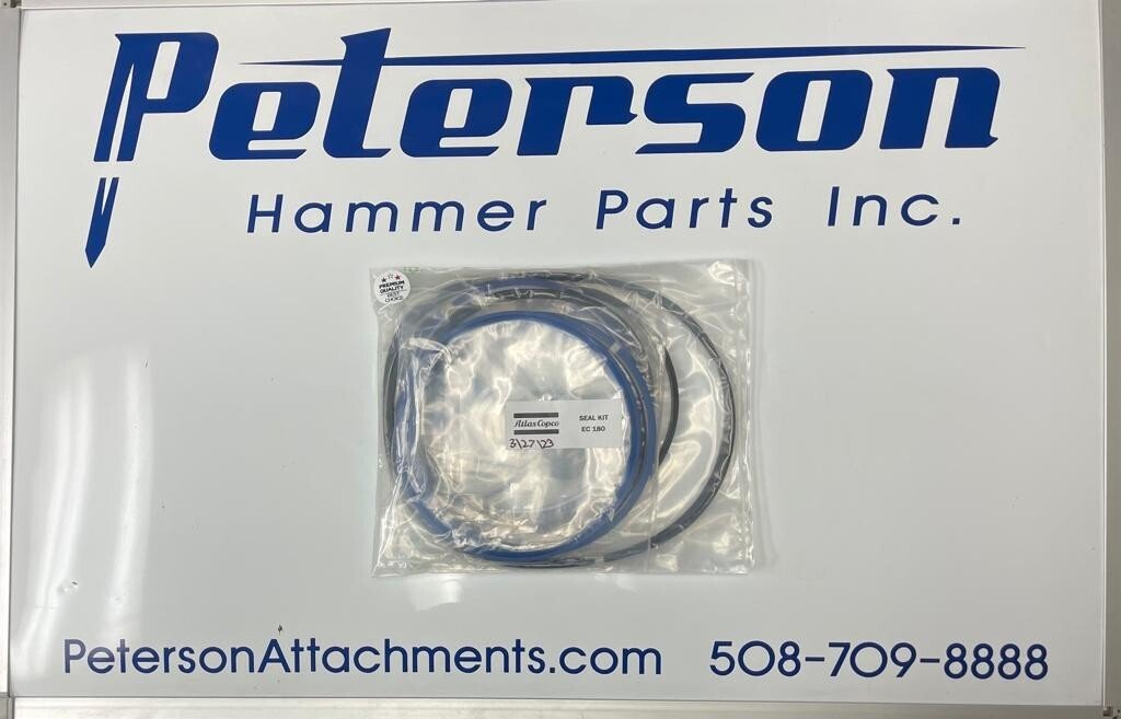 EPIROC ATLAS COPCO EC180 CP RX54 HYDRAULIC BREAKER HAMMER SEAL KIT - Peterson Attachments