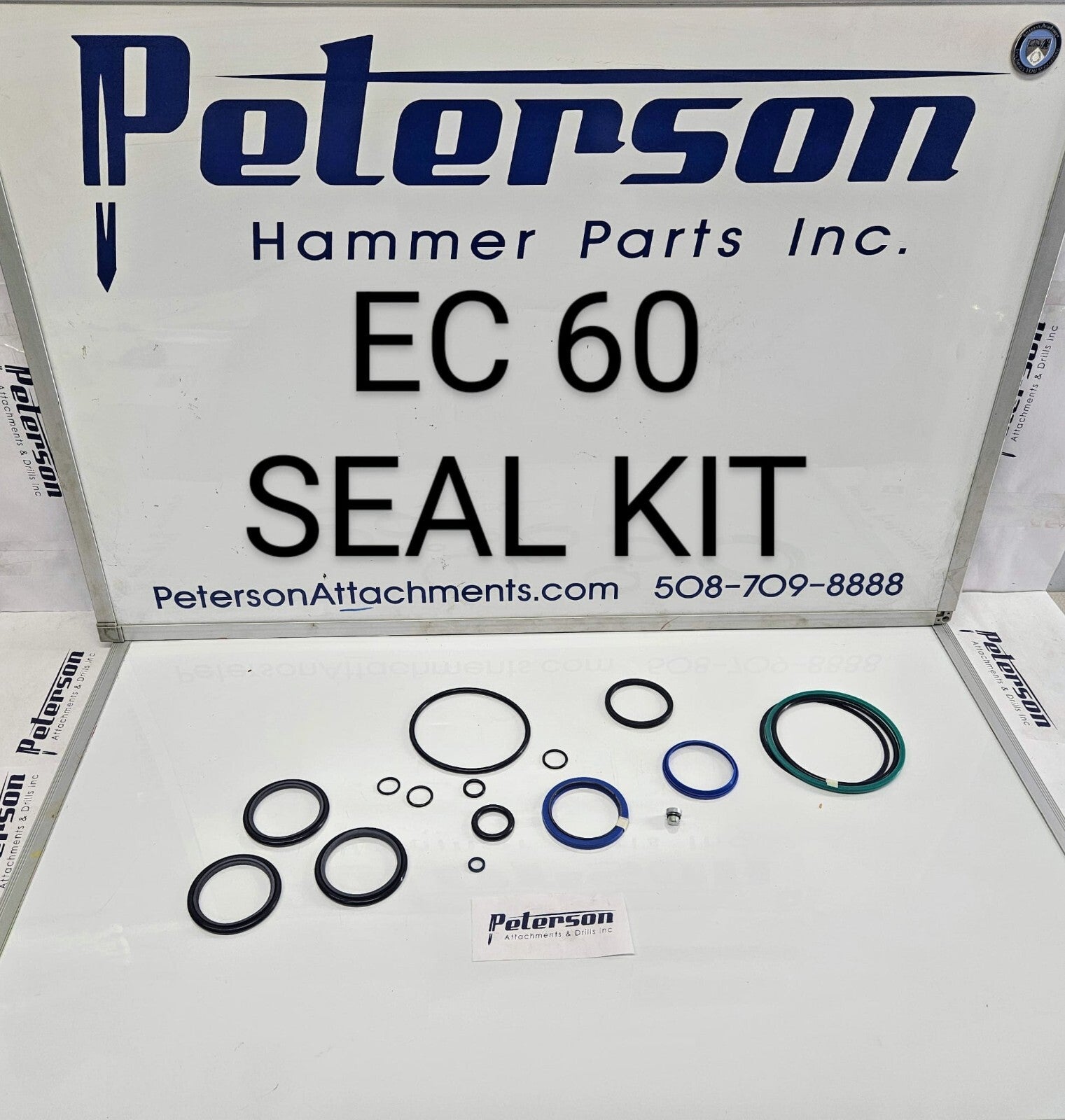 EPIROC ATLAS COPCO EC60 HYDRAULIC BREAKER HAMMER SEAL KIT - Peterson Attachments