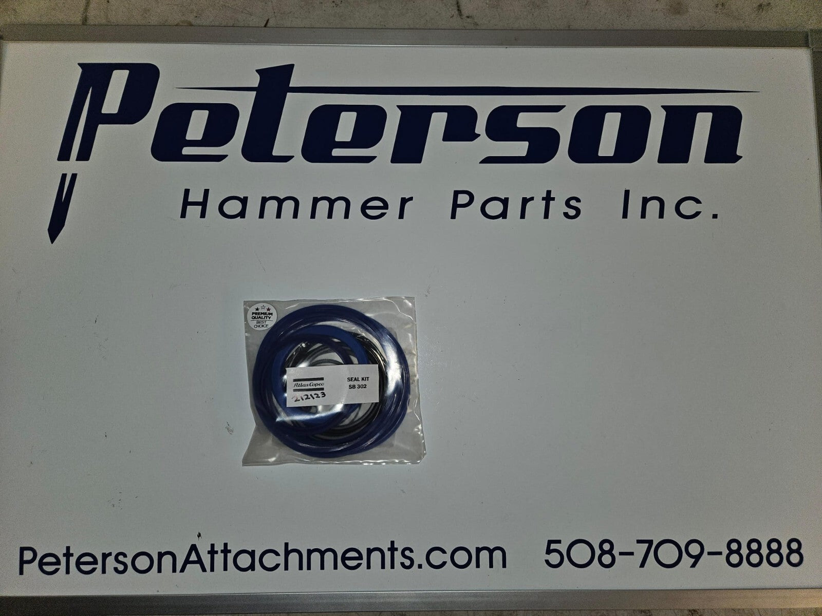 EPIROC ATLAS COPCO SB302 HYDRAULIC BREAKER HAMMER SEAL KIT - Peterson Attachments