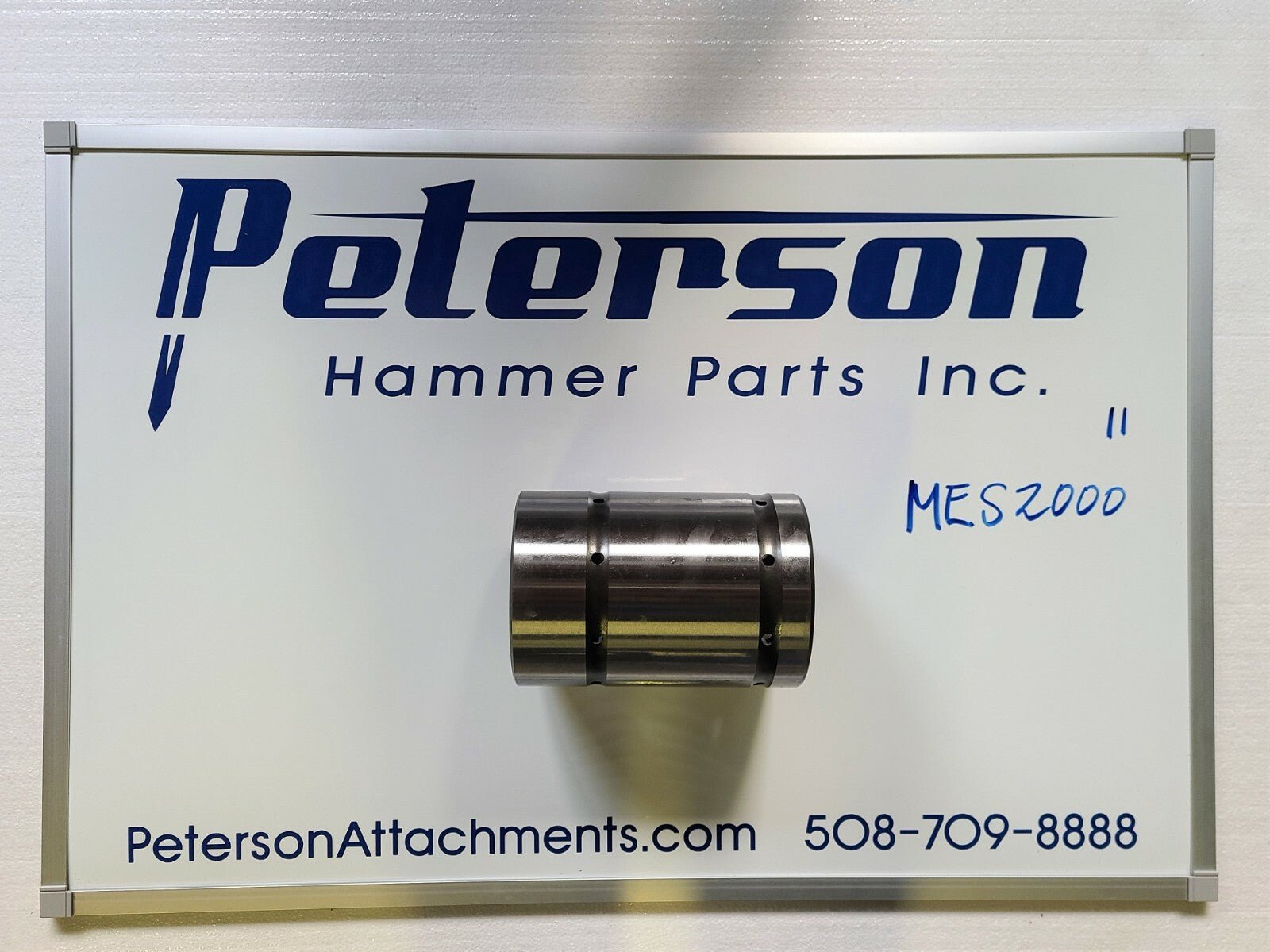 INDECO MES2000 HYDRAULIC BREAKER HAMMER STEEL INSERT WHISPER - Peterson Attachments