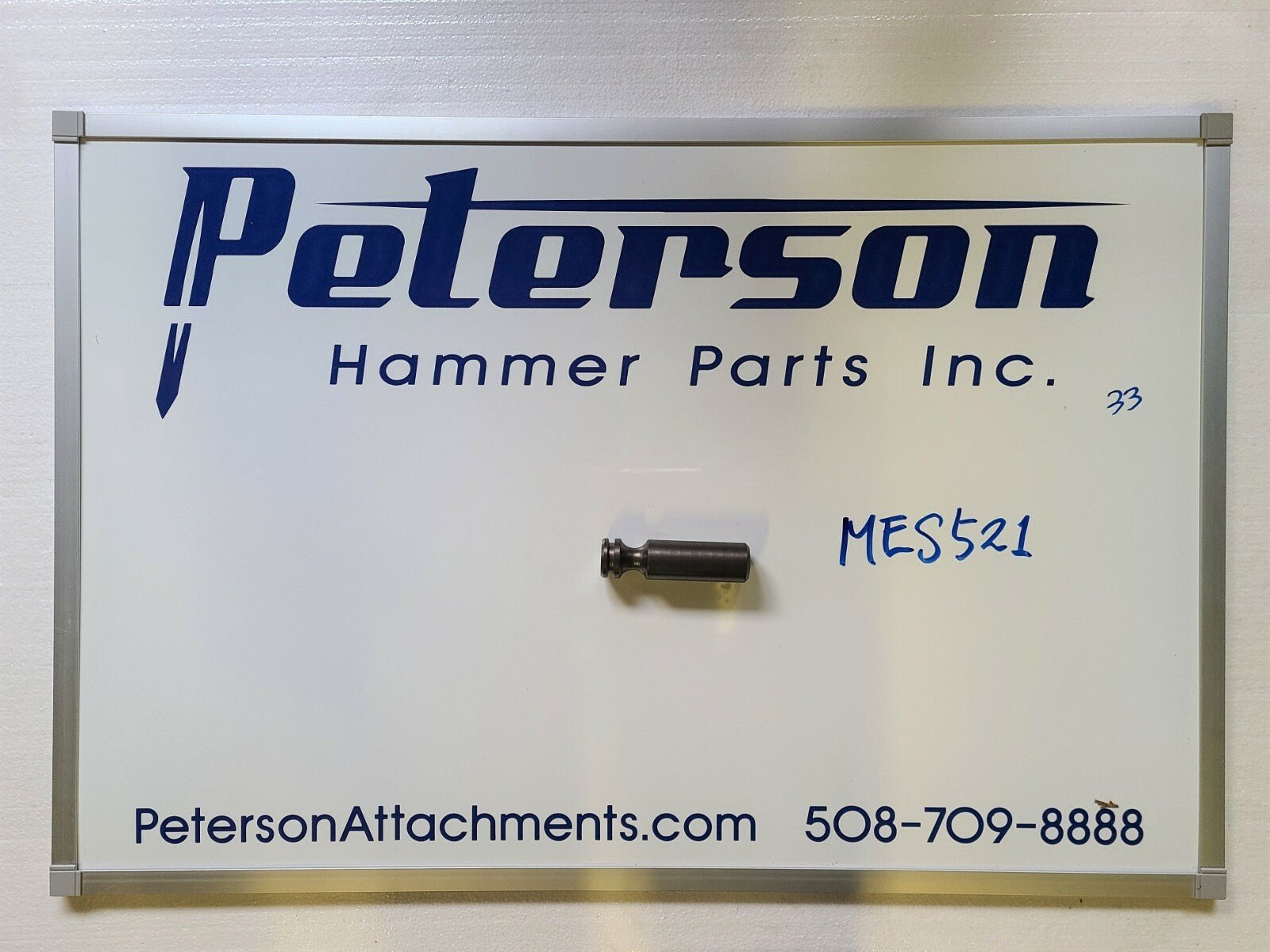 INDECO MES521 HYDRAULIC BREAKER HAMMER RETAINING PIN - Peterson Attachments