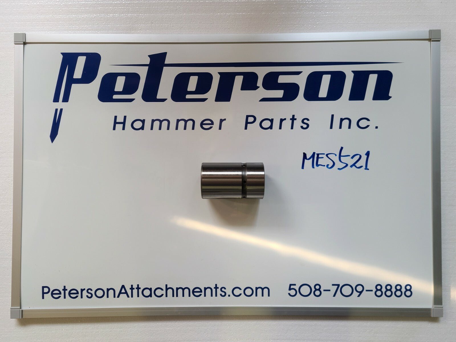 INDECO MES521 HYDRAULIC BREAKER HAMMER STEEL INSERT WHISPER - Peterson Attachments