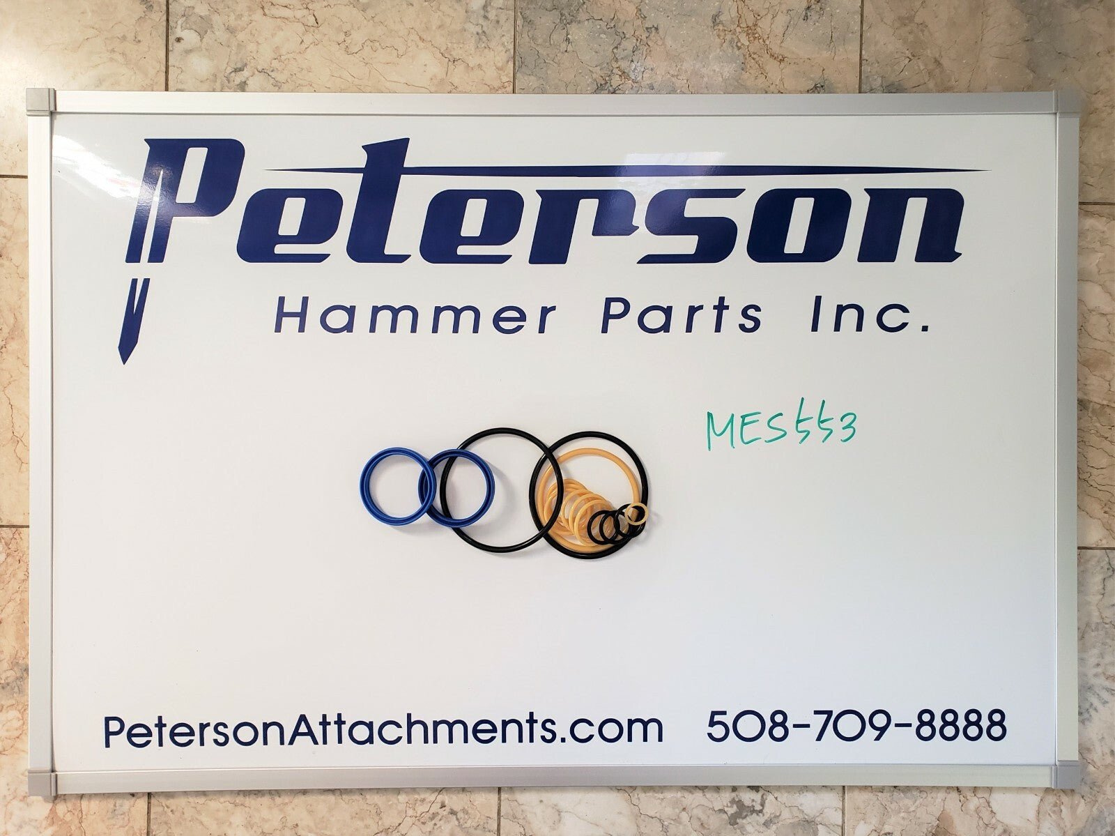 INDECO MES553 HP1000FS HYDRAULIC BREAKER HAMMER SEAL KIT - Peterson Attachments