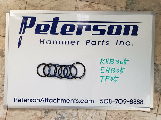 Magnum Everdigm Tyfos RHB305 EHB05 TF05 HYDRAULIC BREAKER HAMMER SEAL KIT