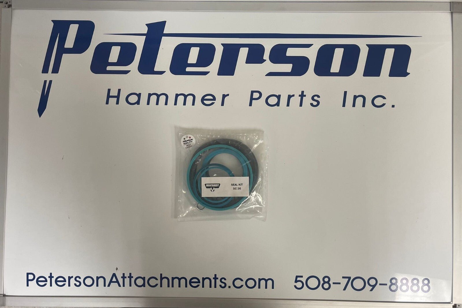 MONTABERT TRAMAC SC36 BOBCAT HB1180 HYDRAULIC BREAKER HAMMER SEAL KIT - Peterson Attachments