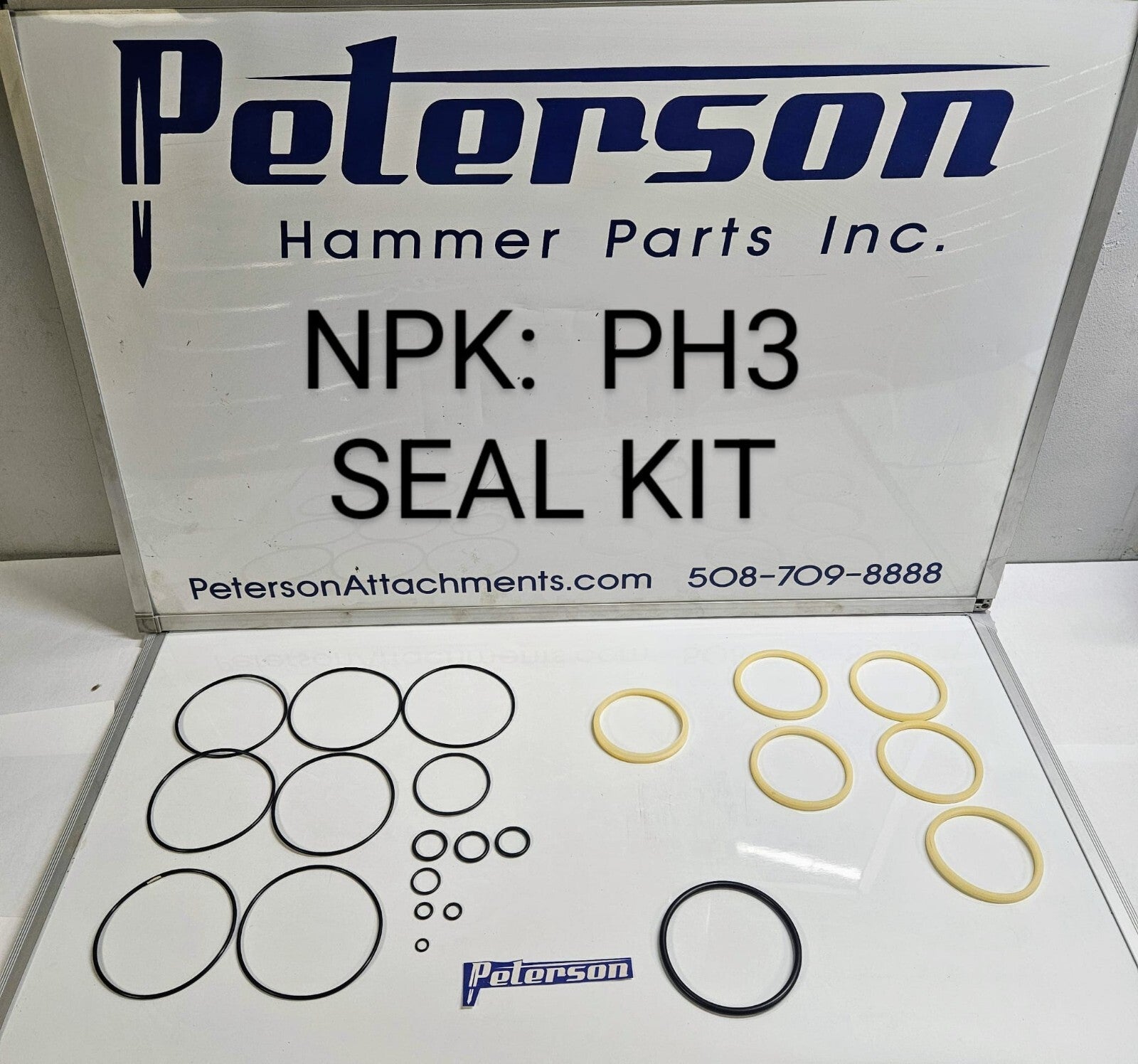 NPK PH3 HYDRAULIC BREAKER HAMMER SEAL KIT - Peterson Attachments
